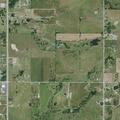 Truck vandalized and suspect drives through pasture