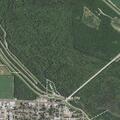 Grass fire reported on levee in Lake City