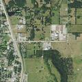 Large brush fire reported off Flint Street
