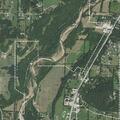 Vehicle hits bridge and blocks lane on US-71