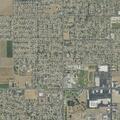 Juvenile female injured finger on broken glass at intersection