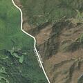 Truck crash over embankment on Hughes Gap Road
