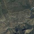 Grass fire along Tule River near Highway 190