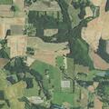 Hay baler and brush fire near chicken house