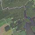 Boating accident with person in water near Red Banks Road
