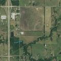 Small grass fire at North Yale Avenue pasture