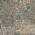 Illegal brush burn behind gas supply store