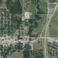 Traffic control for downed power line on West Spring