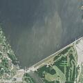 Person reported sitting on spillway at Pensacola Dam