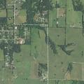 Vehicle crashes through fence on Crabapple Road