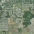Person's finger stuck in hedge clipper at West Hickory Ln