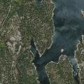 Stranded boat with drive shaft damage at Shaver Lake