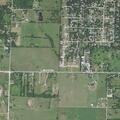 Semi strikes low power line causing hazard