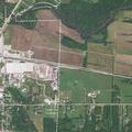 Controlled burn of lumber and branches in Carthage