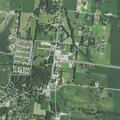 Utility pole fire near Gordonville post office