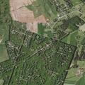Person with abdominal pain near Thomas Jefferson Road in Forest