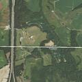 Truck hits tree and ditch on Dongola Road