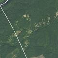 Brush fire with smoldering spots near Chestnut Mountain