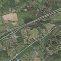 Two-vehicle crash at Brugh's Mill Exxon