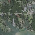 Rescue team guided to male on boat at Jackson Creek Marina