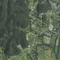 Above-ground natural gas line leak on White Oak Road