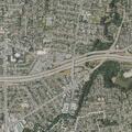 Person experiencing chest pain near Center St