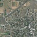 Person with facial injury bleeding near West 100 South