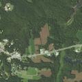 Two-vehicle crash damages poles on Route 360