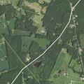 Two-vehicle crash at county line on Arcadia Road