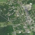 Small fire on single railroad tie near Eastgate