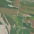 Wheat field fire spreading near Harris Road