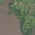 Log removal from boating channel on Truman Lake
