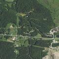 Car and deer collision on West State Road 64