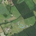 Setup of helicopter landing zone at correctional facility