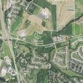 Vehicle strikes gas line at Ghent Road residence