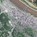 Woman aged 38 reports stomach pain at Montgomery Ave