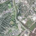 Person experiencing abdominal pain near Waller Avenue