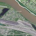 Rail cars collide causing possible chlorine leak