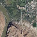 Vehicle hits tree on Moab Rim Trail