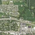 Traffic stop on red Dodge Challenger on Harris Drive