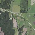 Vehicle down embankment near Double X Speedway
