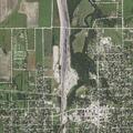 Car crash with head injury in rail yard