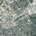 Vehicle hit in parking lot at JC's in Vincennes