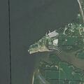 Trailer left at boat ramp for crane access check