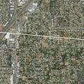 Downed power lines spark driveway fire