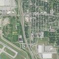 Brush fire at Schnucks Distribution Center