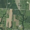 Car hits pole after swerving off Highway 127