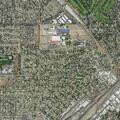 Debris blocking Baseline Road near Newcastle