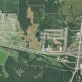 Vehicle leaves roadway into median on Highway 50