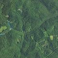 Lightning strike causes haze near Straight Fork Road